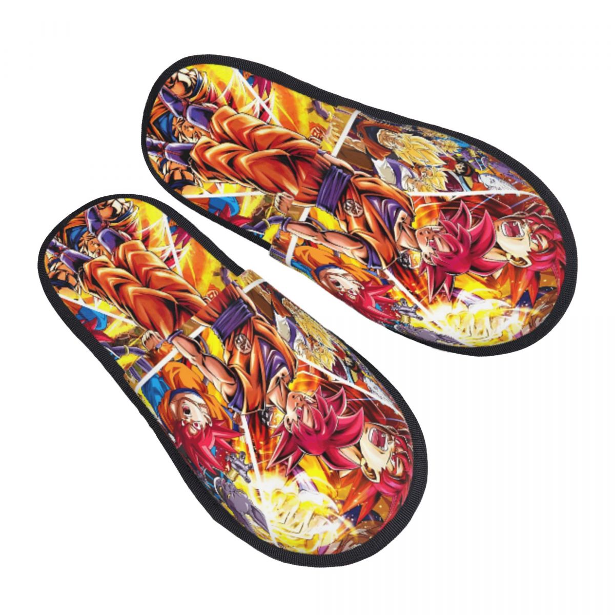 Insole Memory Foam - D-Dragon-Ball-L DragonBallz DBZ 메모리폼 슬리퍼, 미끄럼