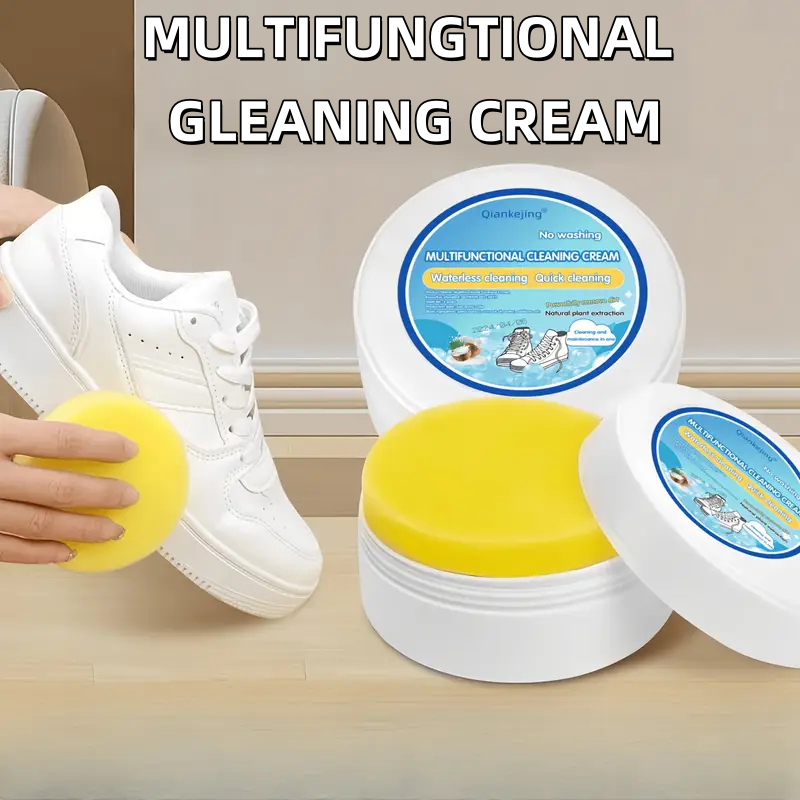 Sneaker Care Spray - 화이트 슈즈 클리너 페이스트 - 인조가죽,