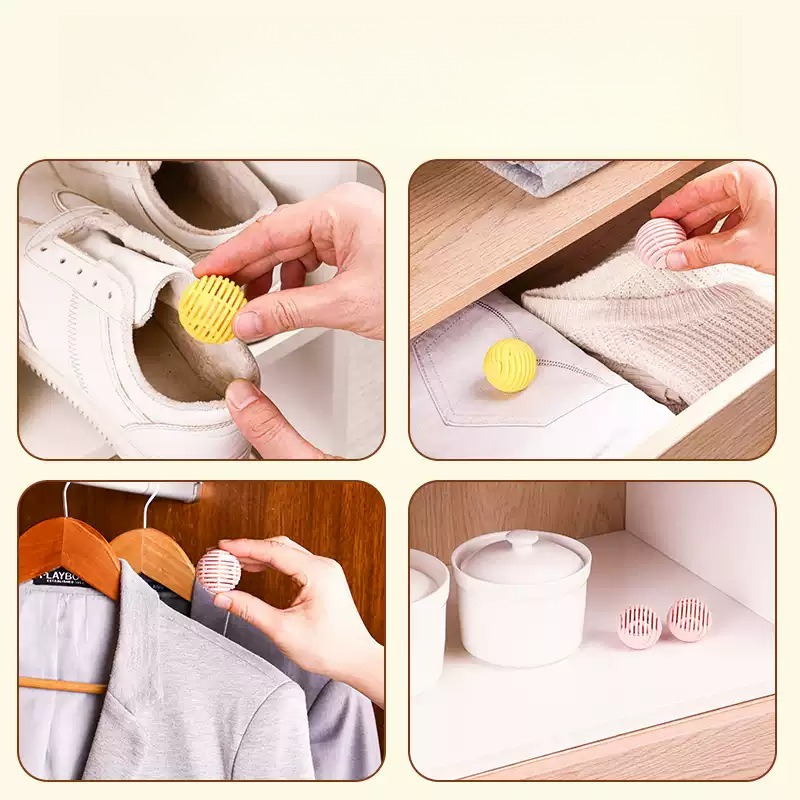6개입 탈취볼, 옷장, 신발장, 욕실, 차량용 오래 지 - Shoe Deodorizer Ball 리뷰 및 가격