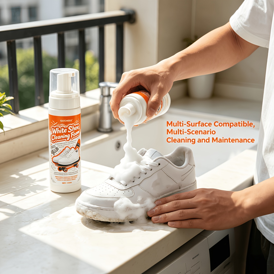 휴대용 무세척 화이트 슈즈 클리너 폼, 스니커즈, 가죽 - The Sneaker Care 리뷰 및 가격