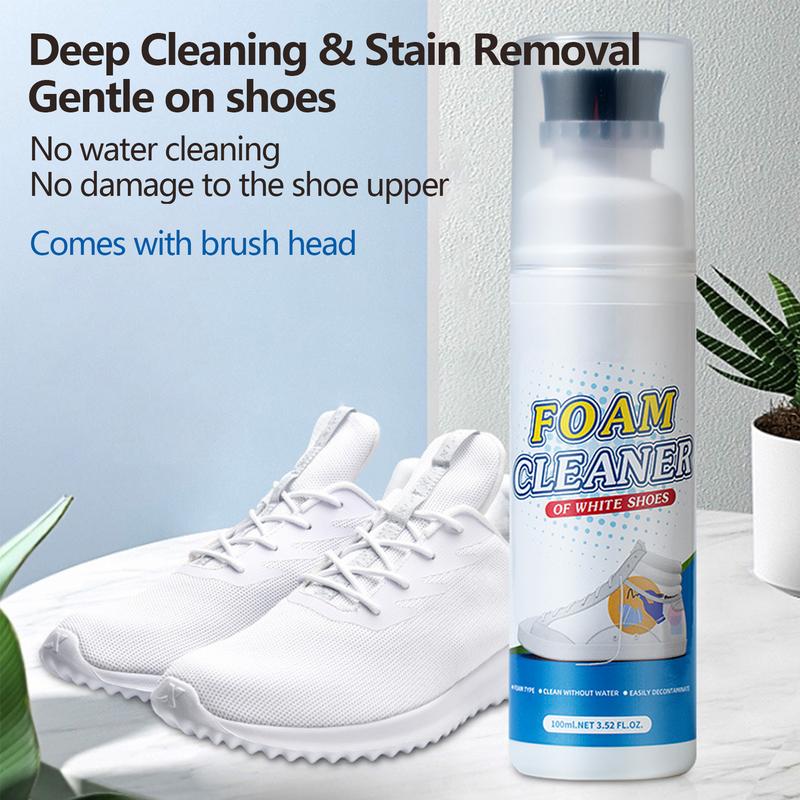 브러시 헤드가 있는 흰색 신발 클리너, 가죽 신발 클리 - Sneaker Cleaning Kit 리뷰 및 가격