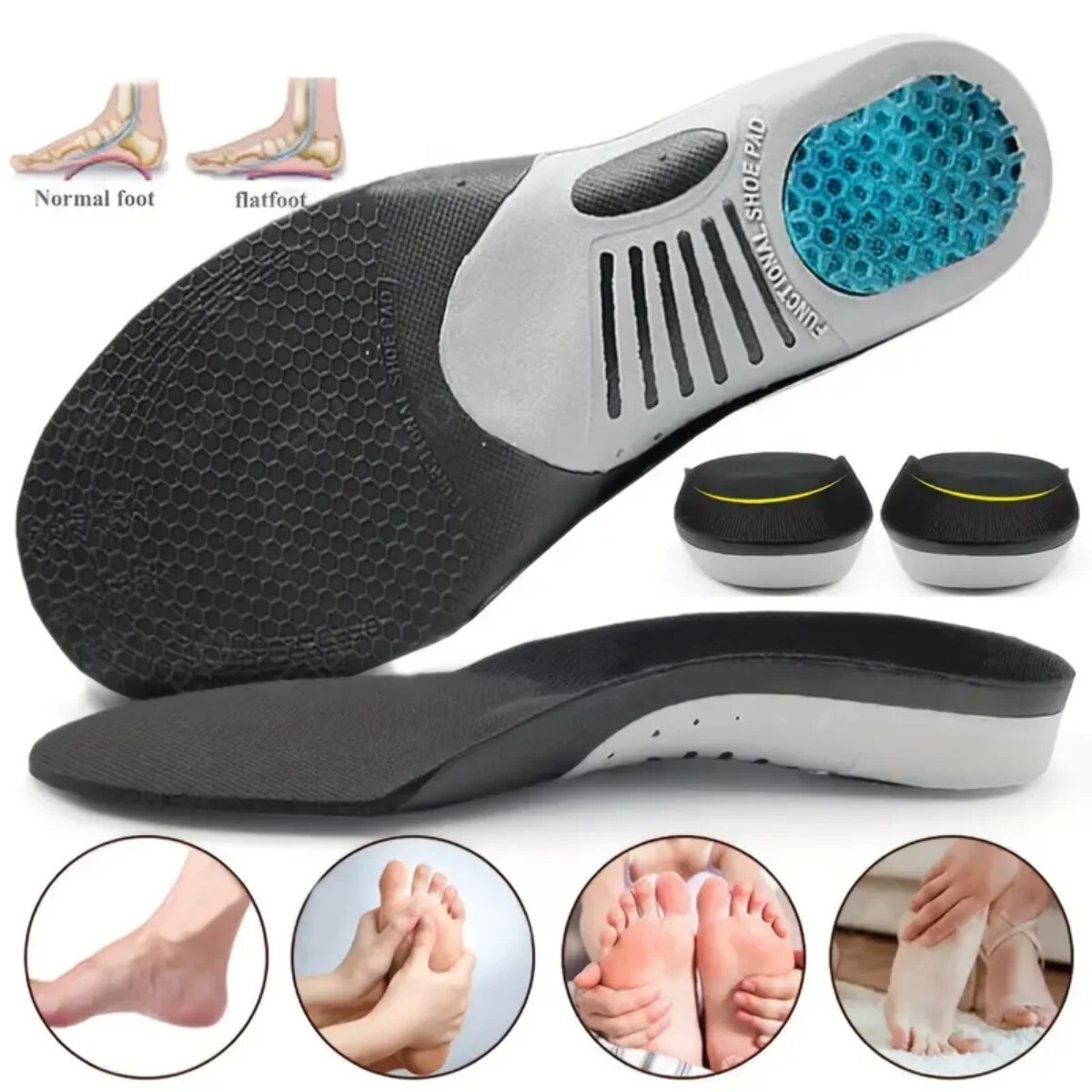 정형외과 깔창 평발 건강 밑창 패드, 신발 삽입용 아치 - The Sneaker Care 리뷰 및 가격