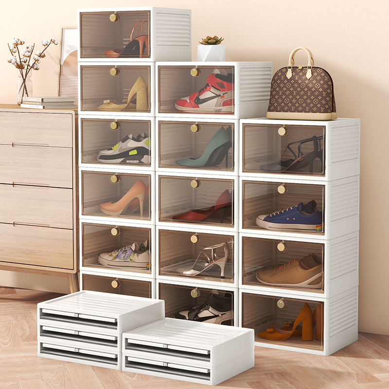 대형 신발 보관함, 옷장 접이식 운동화 디스플레이, 투 - Shoe Box Display 리뷰 및 가격