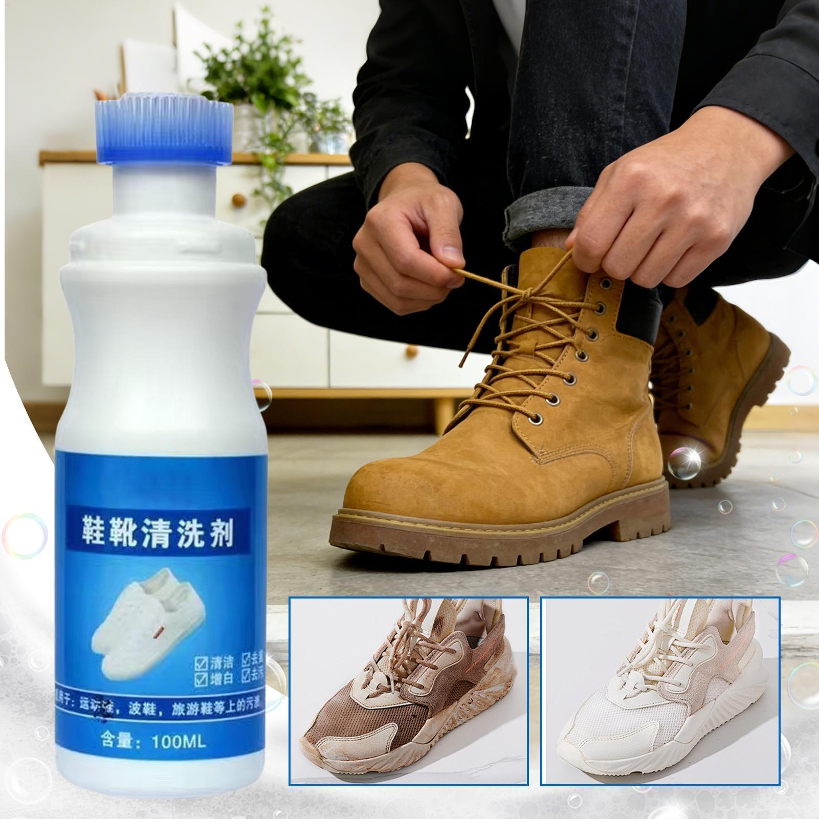화이트 슈즈 클리너 100ml 폼 무수 화이트닝 리무버 - Sneaker Care Spray 리뷰 및 가격