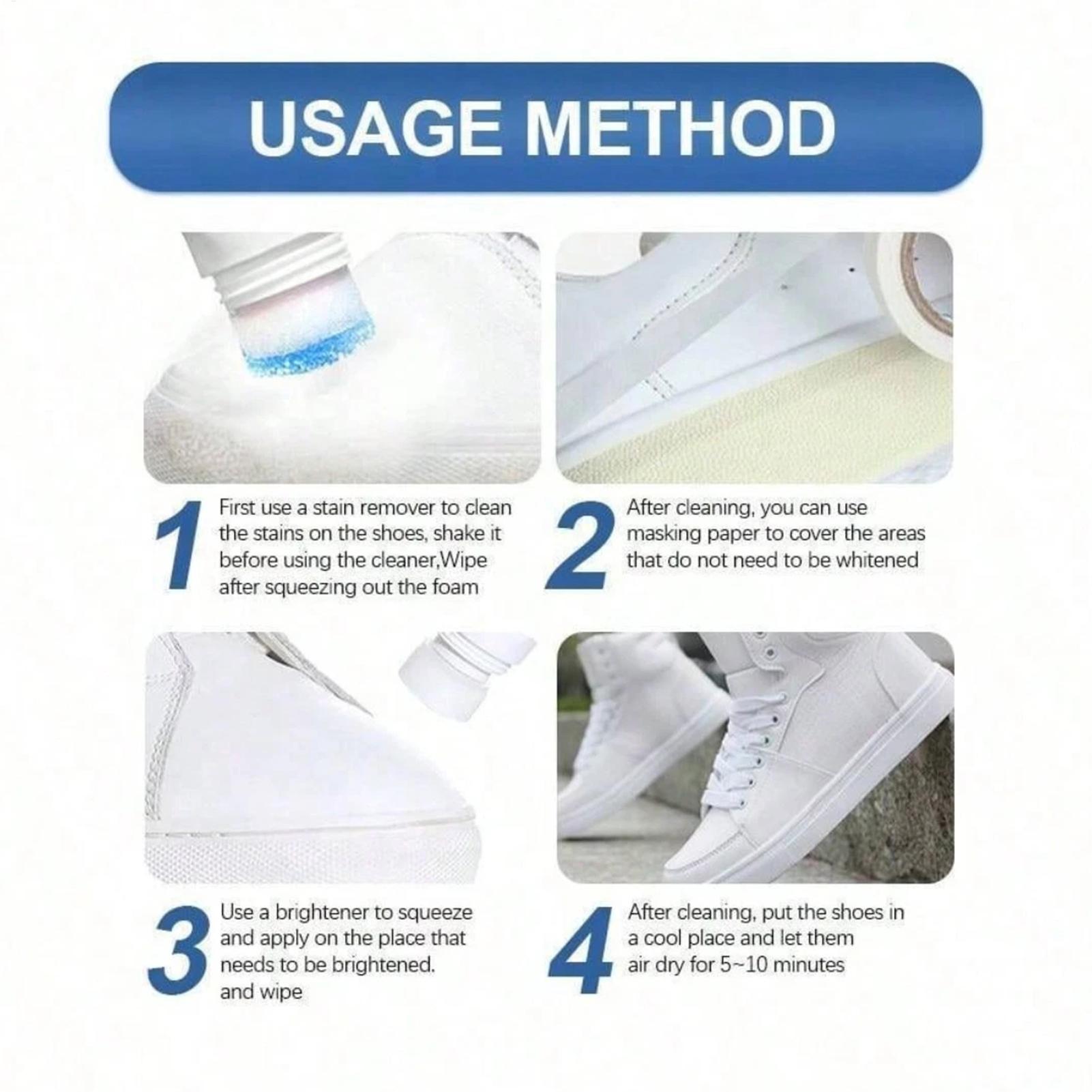 노워시 폼 신발 클리너 100ml 화이트 슈즈 얼룩 제 - Sneaker Care Spray 리뷰 및 가격