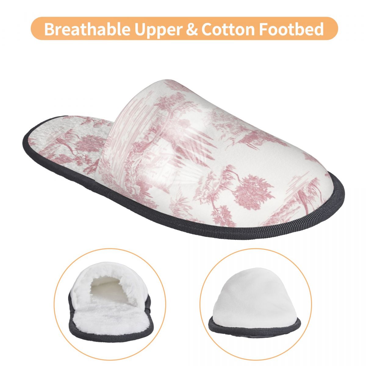 맞춤 빈티지 토일 드 주이 소프트 메모리 폼 하우스 슬 - Insole Memory Foam 리뷰 및 가격