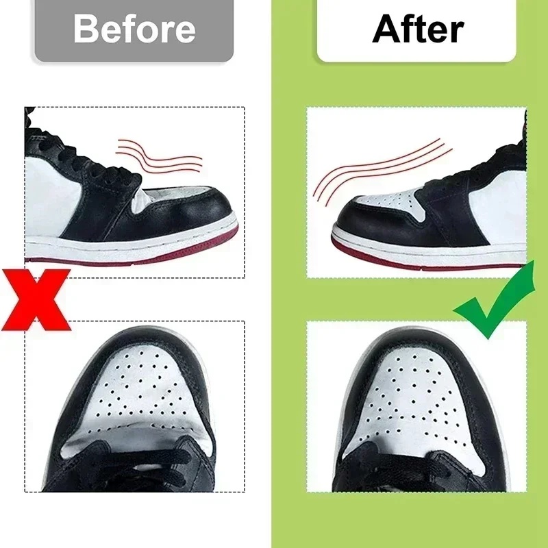 2쌍의 주름 방지 신발 앞코 보호대, 캐주얼 스니커즈용 - Sneaker Shoe Care Kit 리뷰 및 가격