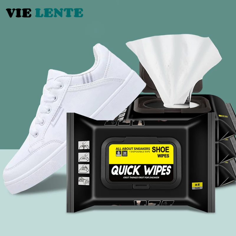 12Pcs/30Pcs 일회용 신발 깨끗한 물티슈 휴대용 - The Sneaker Care 리뷰 및 가격