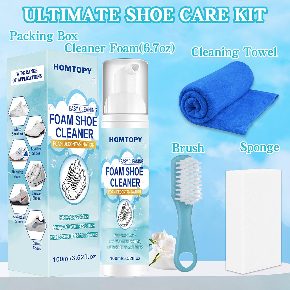 신발 청소 키트, 운동화 클리너는 먼지와 얼룩을 제거하 - Sneaker Care Spray 리뷰 및 가격
